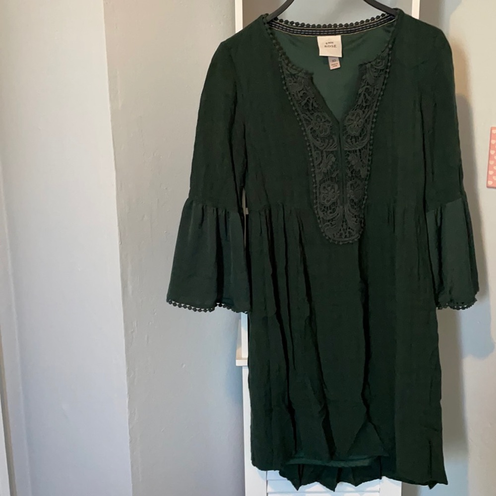 Green dress